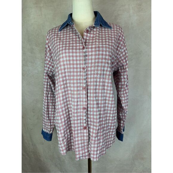 Vintage Flannel Button Down - Picture 1 of 7